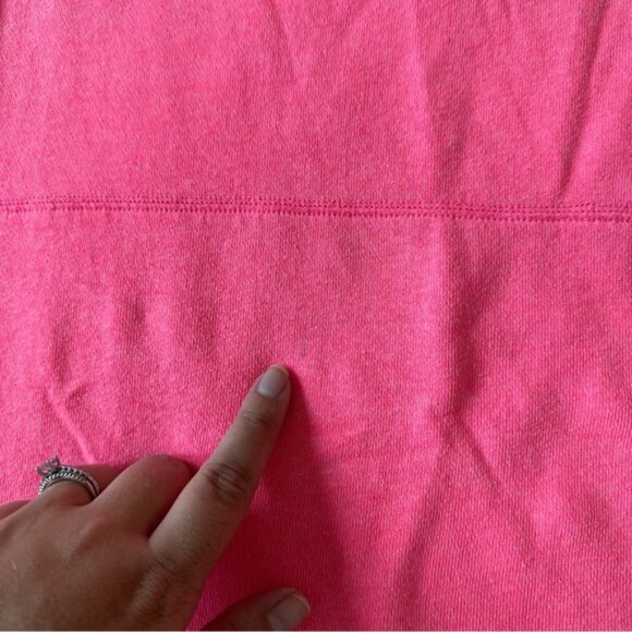 Victoria's Secret PINK | Coral Campus Crew Neck Sweater | Size Small - Picture 8 of 12